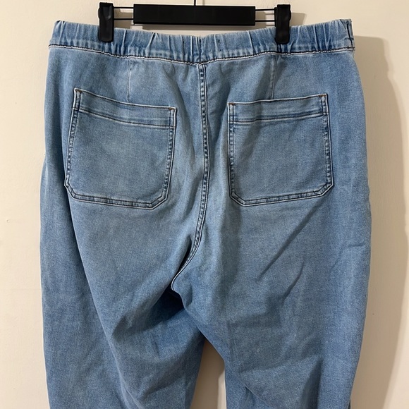 Madewell Pull-On Relaxed Jeans Beswick Wash Size XL - Picture 9 of 13
